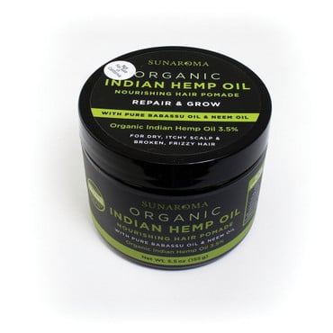 Organic Indian Hemp Hair Pomade - 5.5 oz image 0